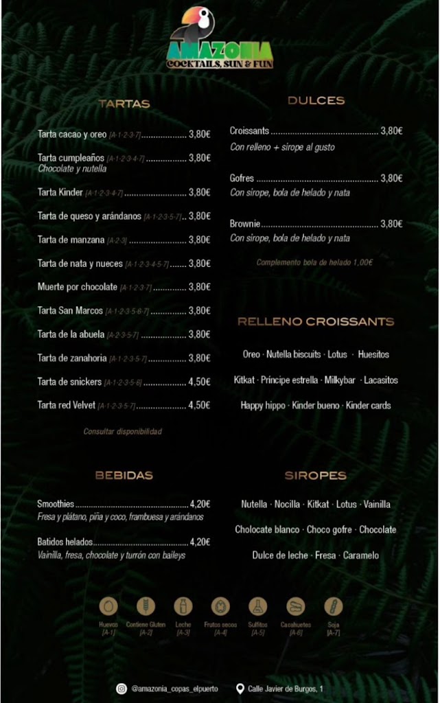 Amazonia el Puerto — Carta
