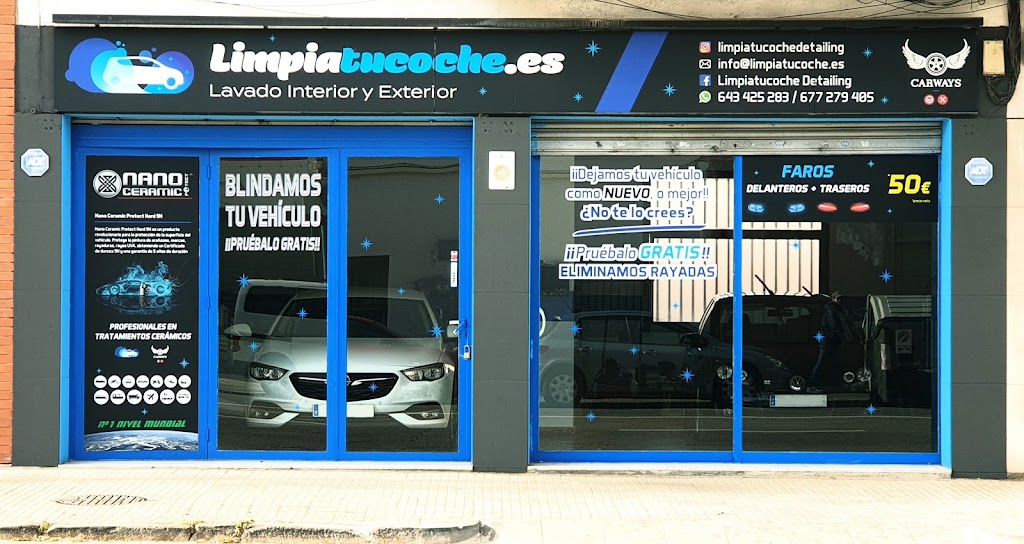 Lavado de Coches - Limpiatucoche — Exterior