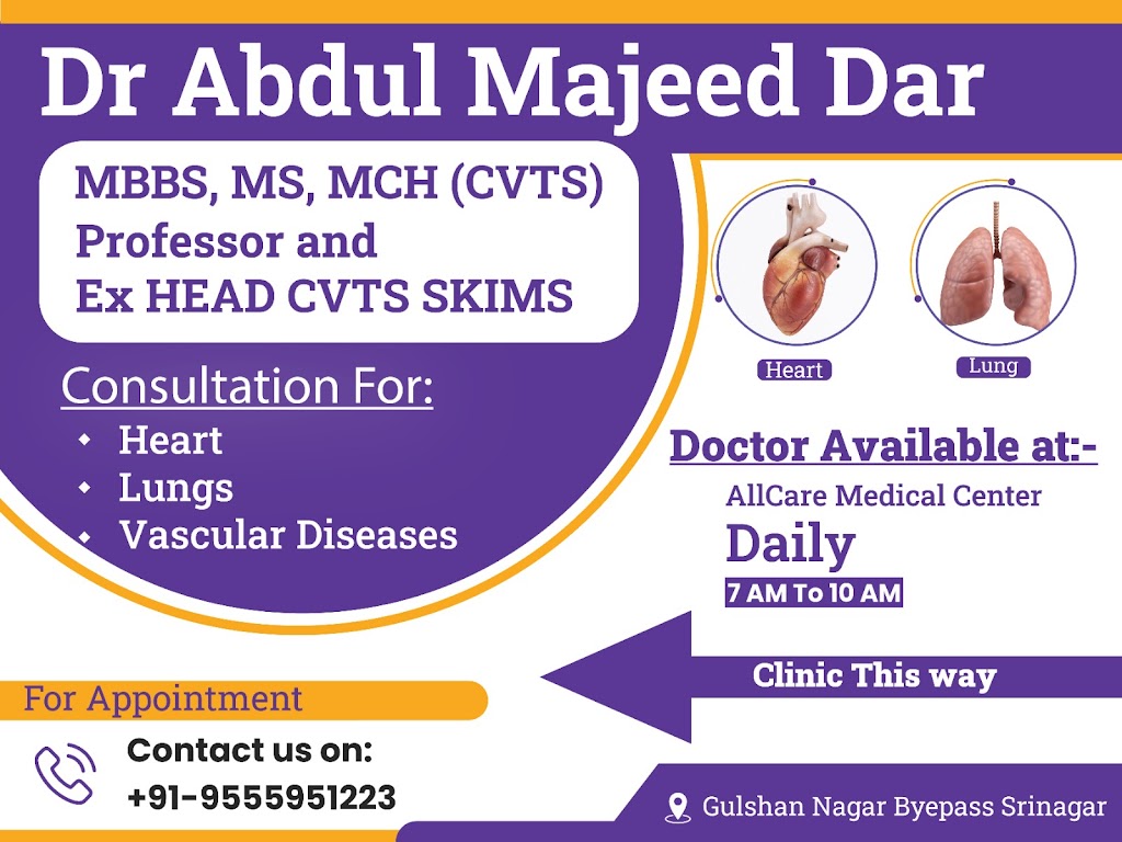 Dr. Dr Majeed S Heart Care Clinic Srinagar