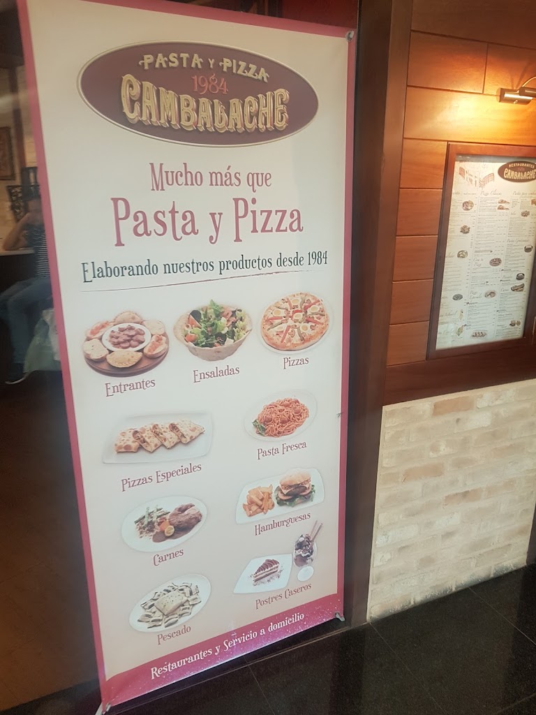 Restaurante Cambalache - Marineda City — Carta