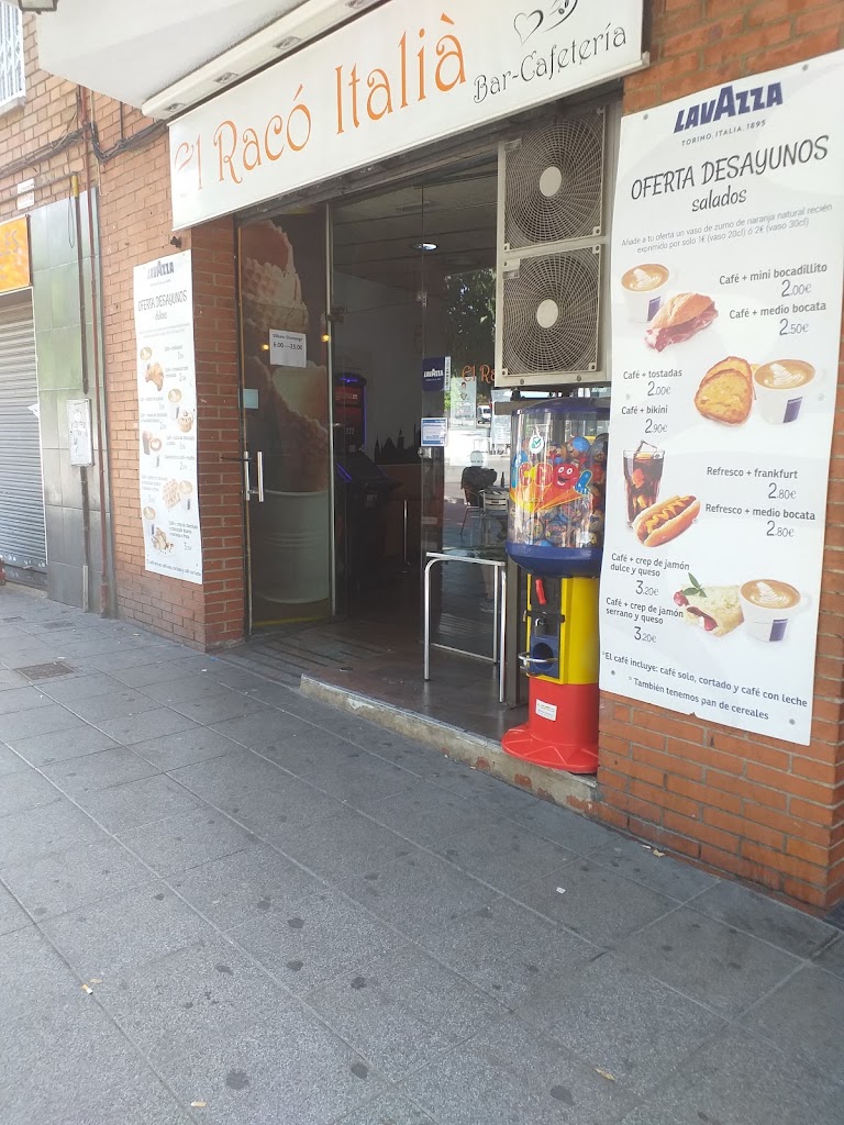 El Raco Italia — Carta