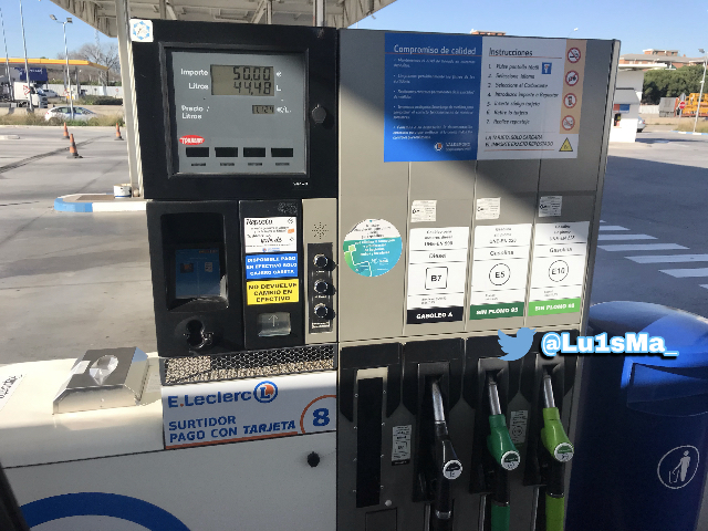 E.S . Leclerc Valdemoro — Estacion de servicio