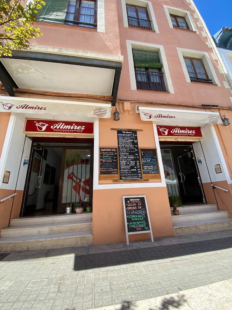 Restaurante El Almirez — Carta