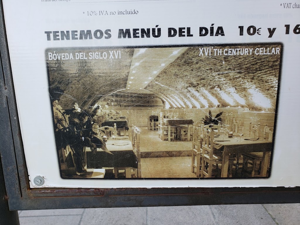 Palacio Del Rey Moro (Bar) — Carta