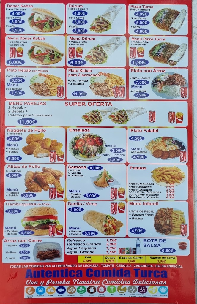 KEBAB PAK III — Carta