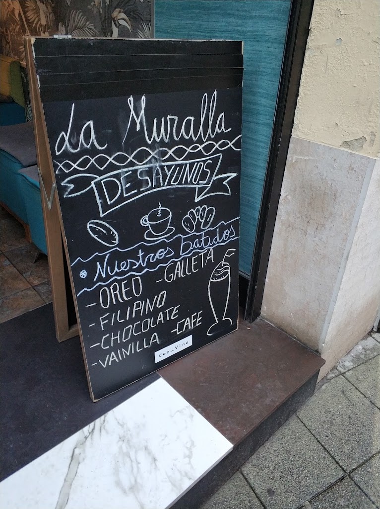 Cafeteria Vinateria La Muralla — Carta