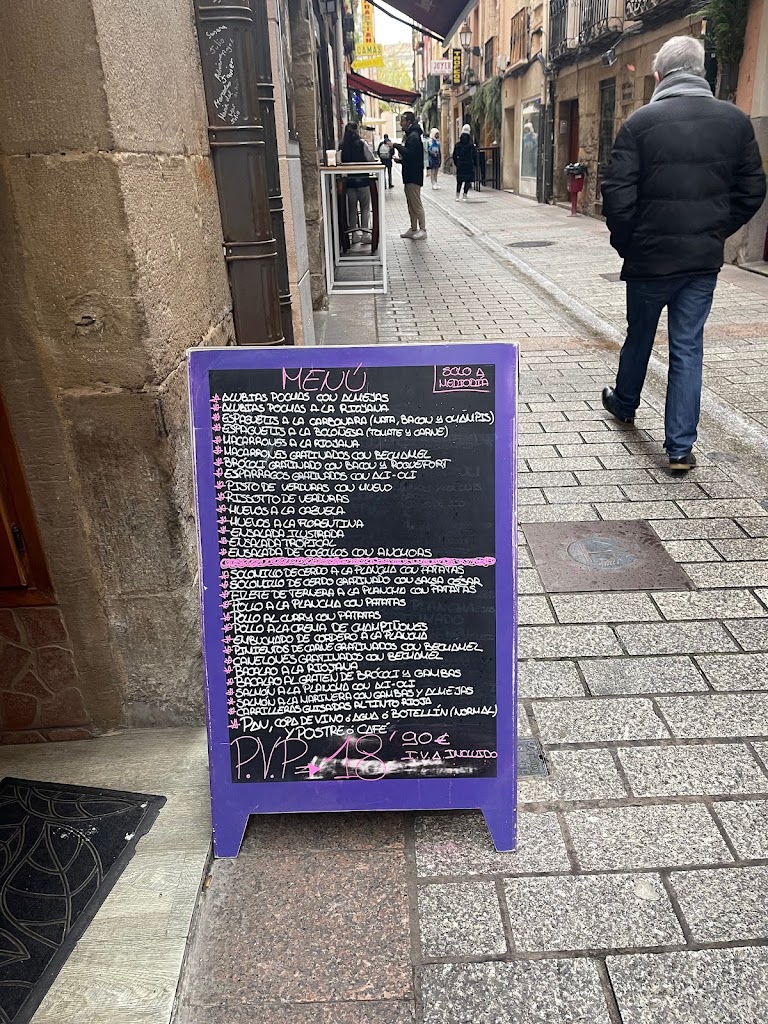 Restaurante Da Marcos — Carta