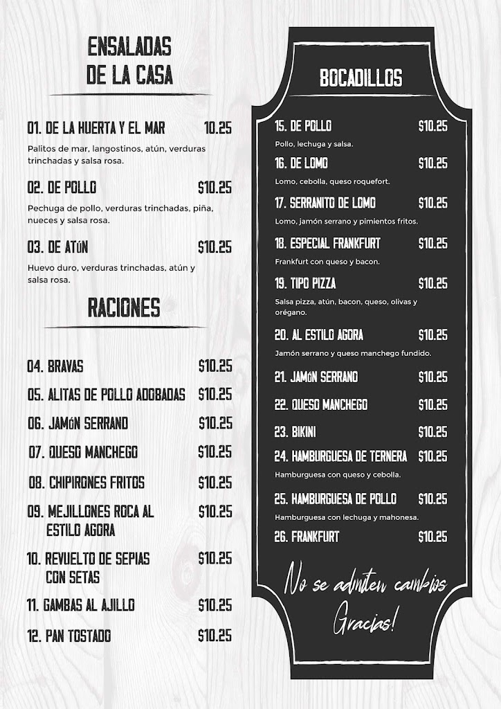 Agora Malgrat de mar — Carta