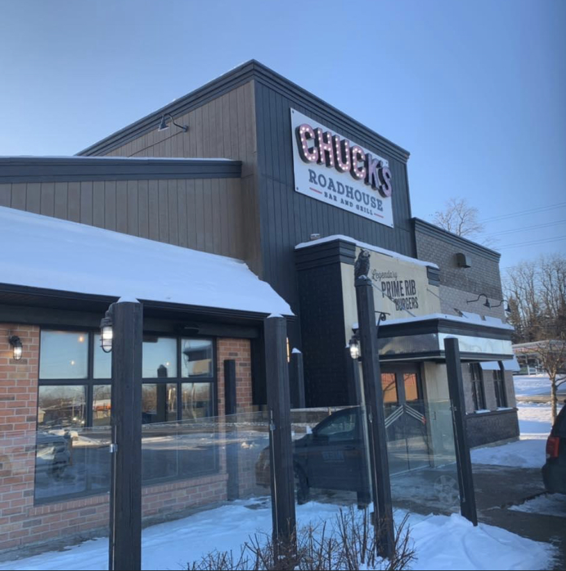 Chuck’s Roadhouse Bar & Grill in Brockville