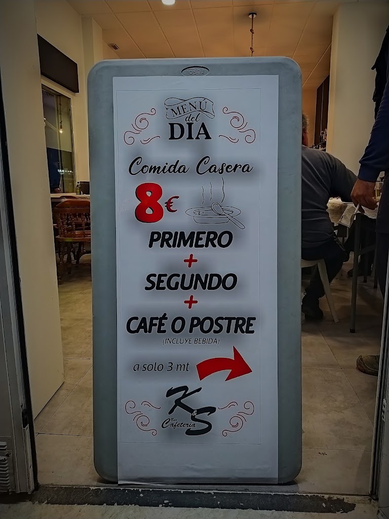 Cafeteria Kiko Y Sonia — Carta