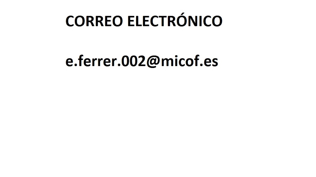 Farmacia FERRER FERNANDEZ C.B. — Del propietario