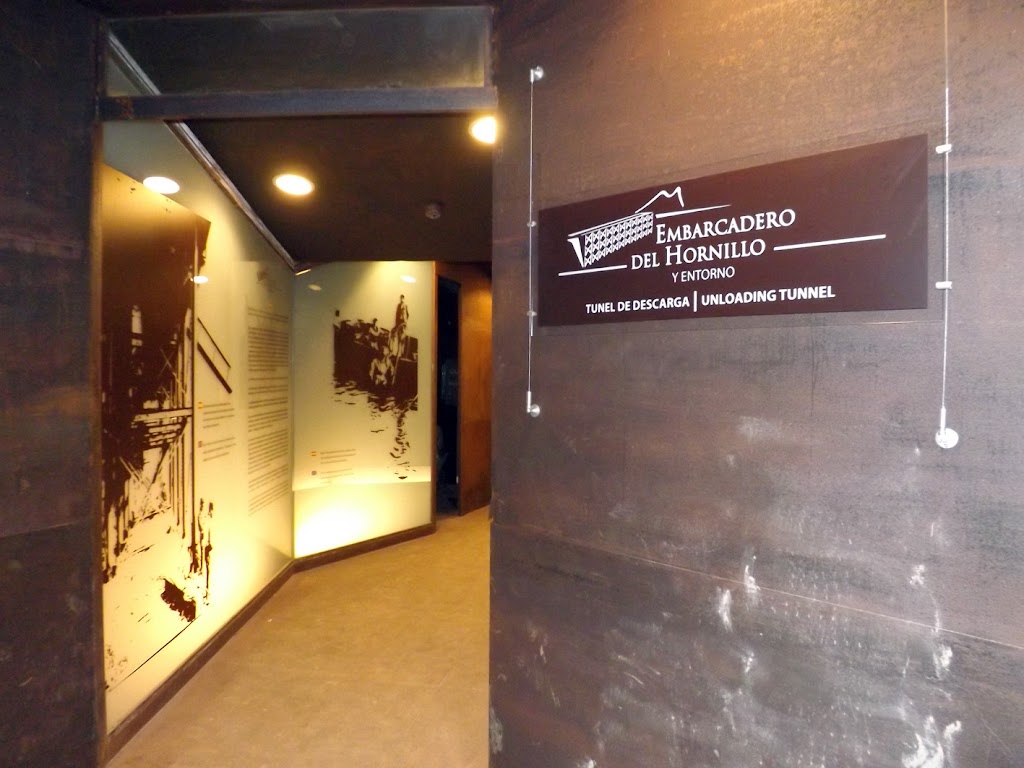 Tunel de descarga musealizado del Embarcadero de El Hornillo
