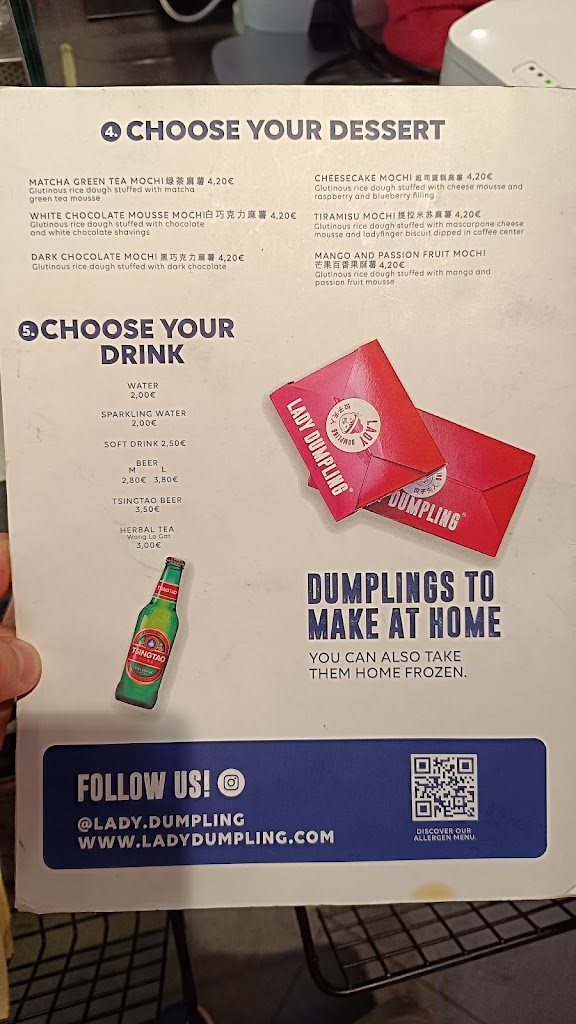 Lady Dumpling Arco de Triunfo — Carta