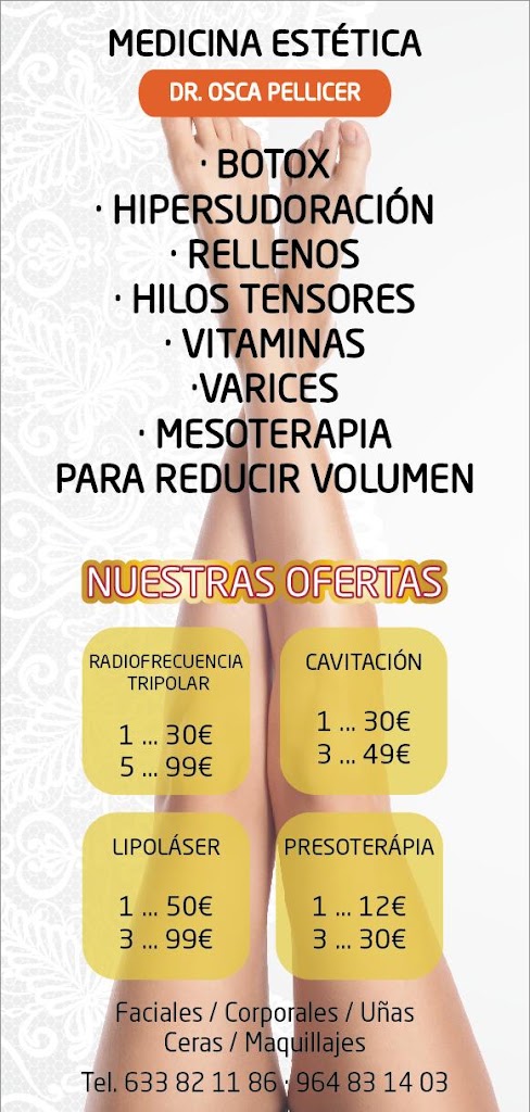 Omega Estetica Castellon — Carta