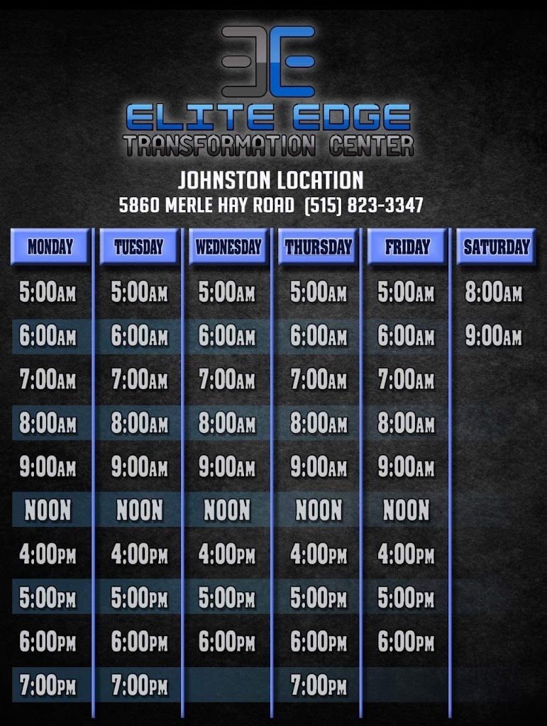  Elite Edge Transformation Center - Johnston