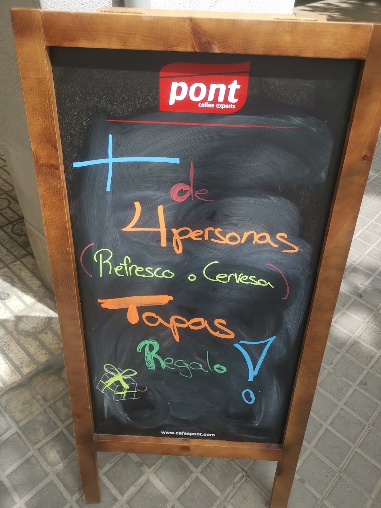 Bar Cafeteria Cal Paco — Carta