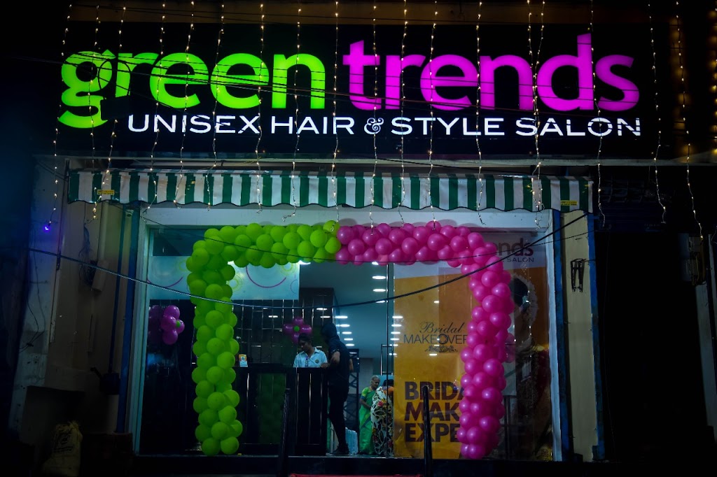 Green Trends Unisex Hair Style Salon Selaiyur