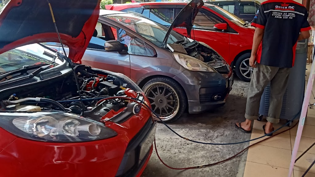 Queen AC. Service AC Mobil Tanpa Bongkar System Komputer