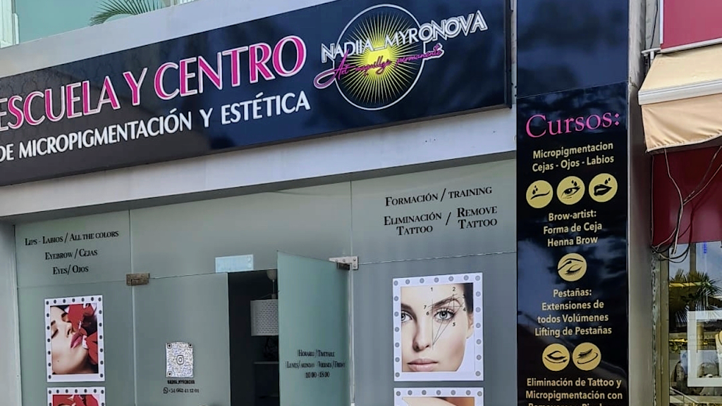 Escuela y centro micropigmetacion Nadiia Myronova