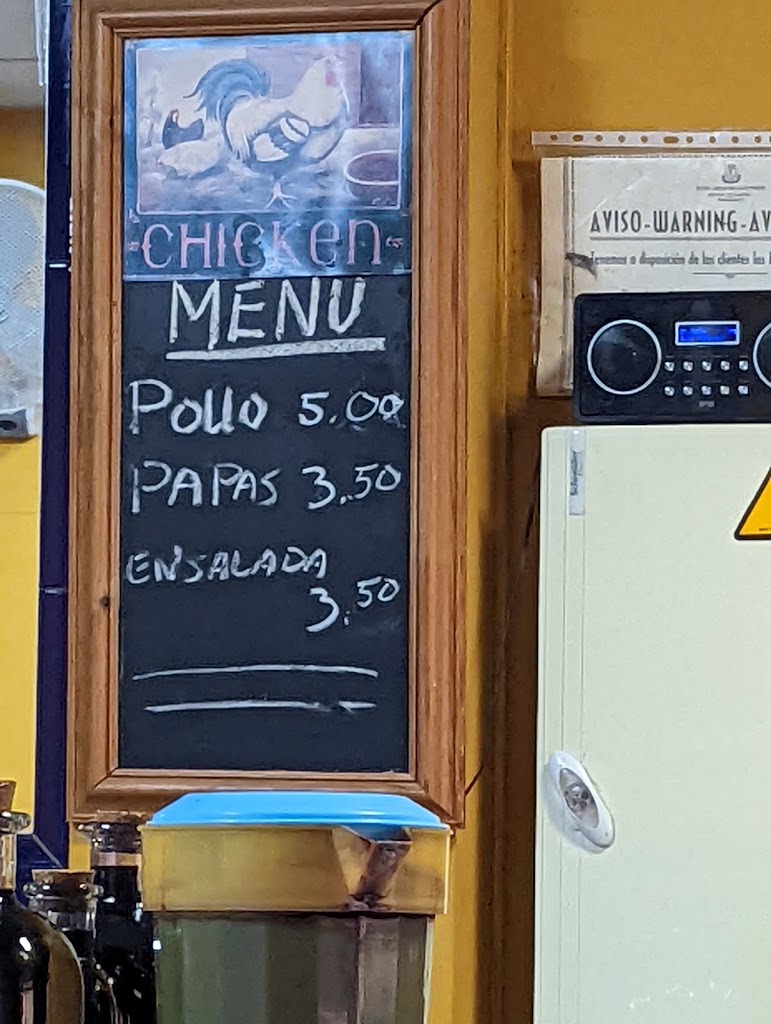 The Chicken Shack — Carta