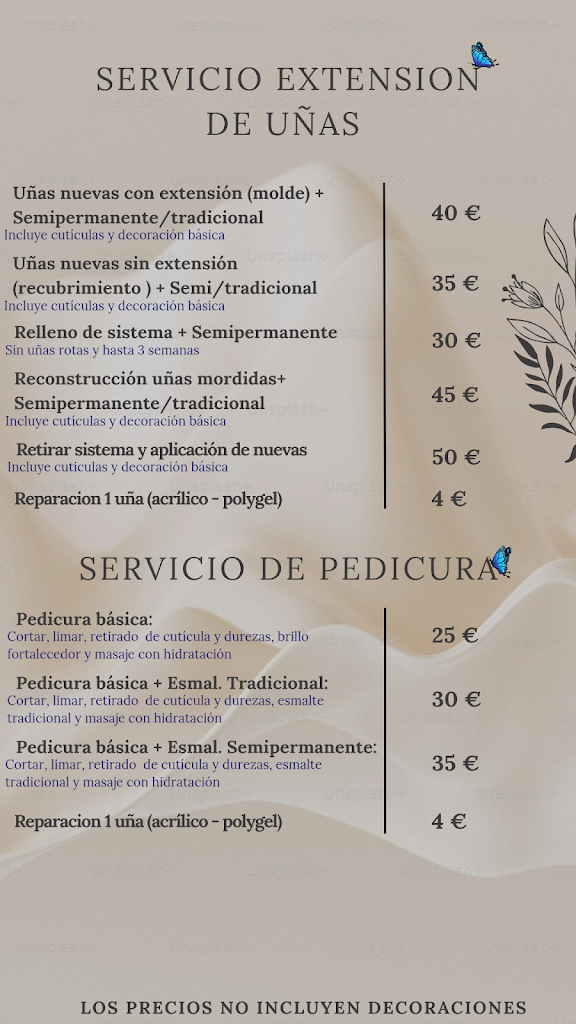 Cataldo Nails — Carta