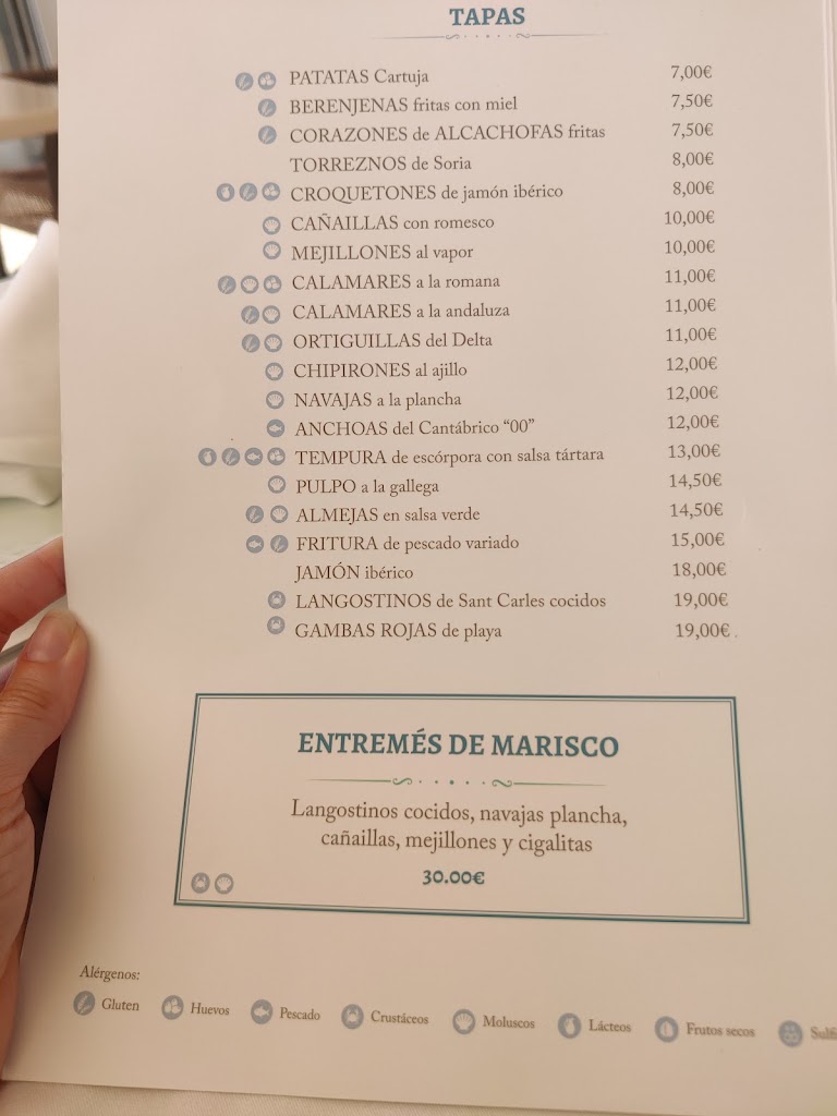 El Rey Pescador — Carta