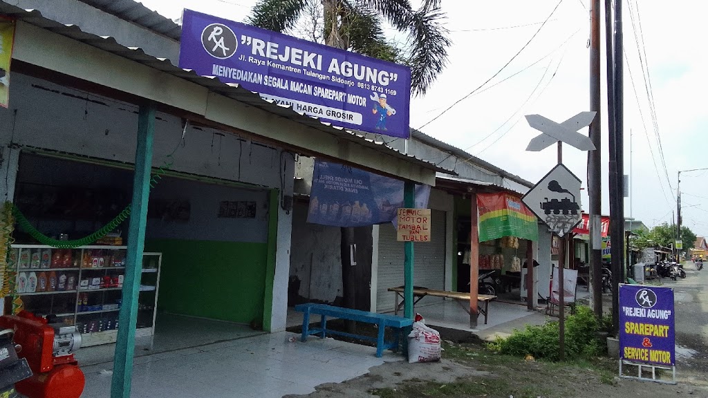 Rejeki Agung pusat sparepart dan servis motor termurah harga grosir