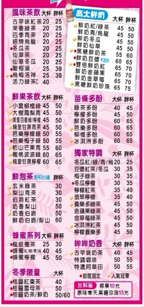 舞動魅力手搖飲料 中庄店 的照片