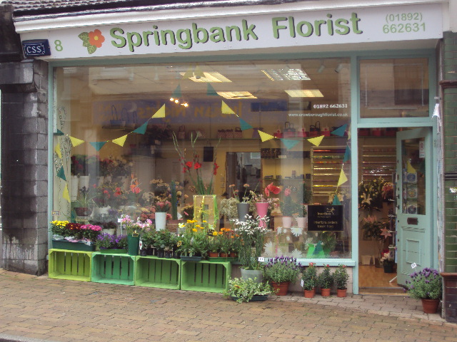 Spring Bank Flowers