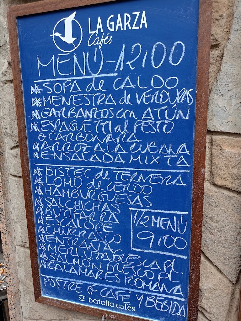 Restaurante Los Hermanos — Carta