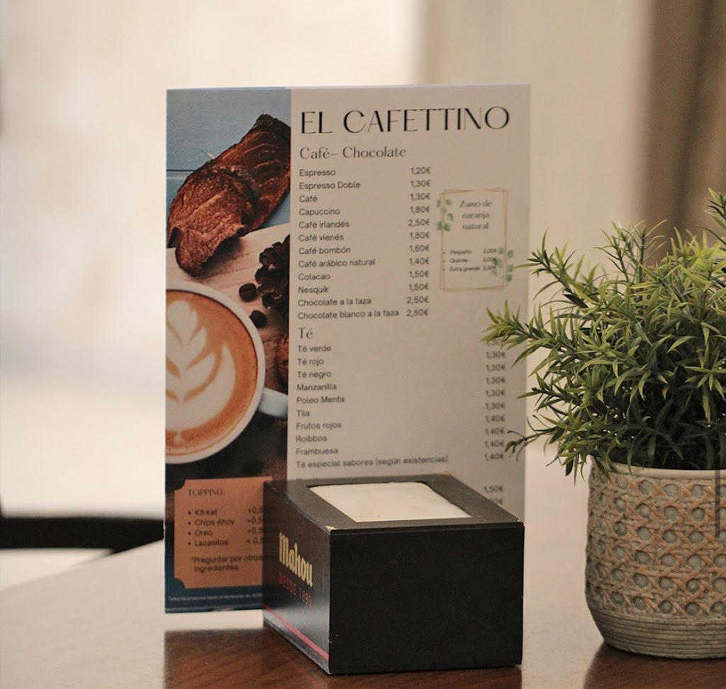 Cafeteria Cafettino — Carta