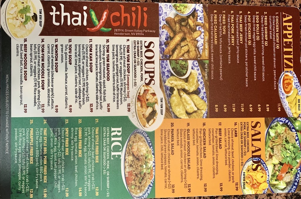 Thai Chili Restaurant