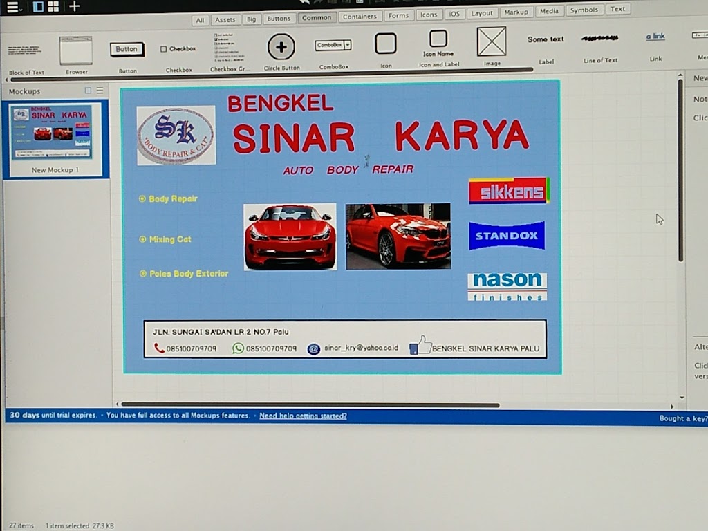 Bengkel Sinar Karya