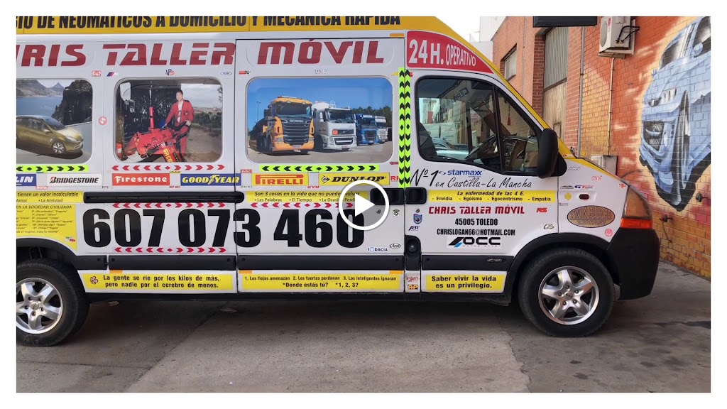 CHRIS TALLER MOVIL TOLEDO — Videos