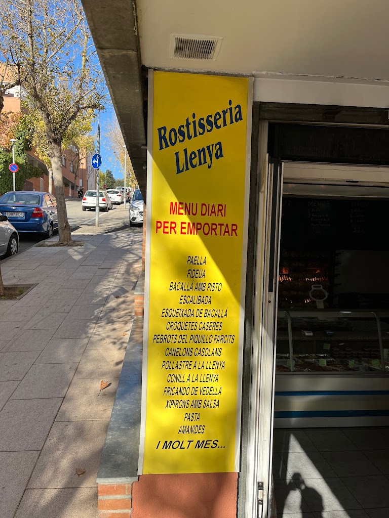 Rostisseria Lena — Carta