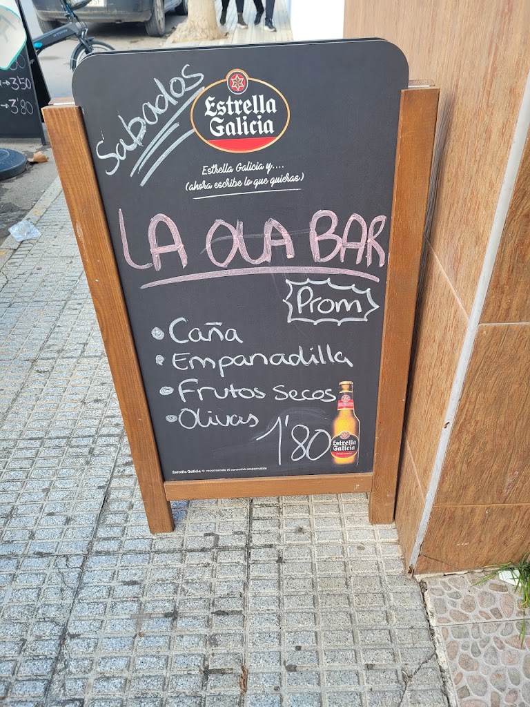 Terraza La Ola — Carta