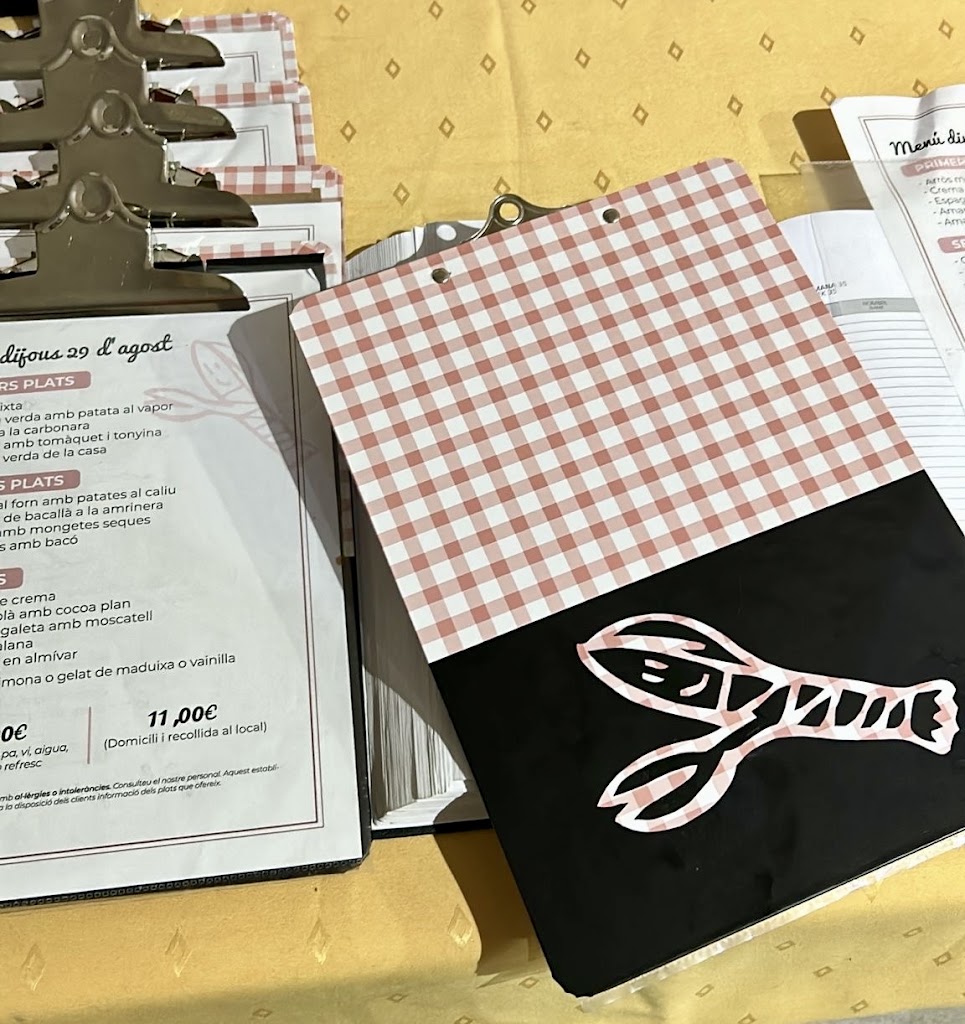 Hotel Restaurant Can Parera — Carta