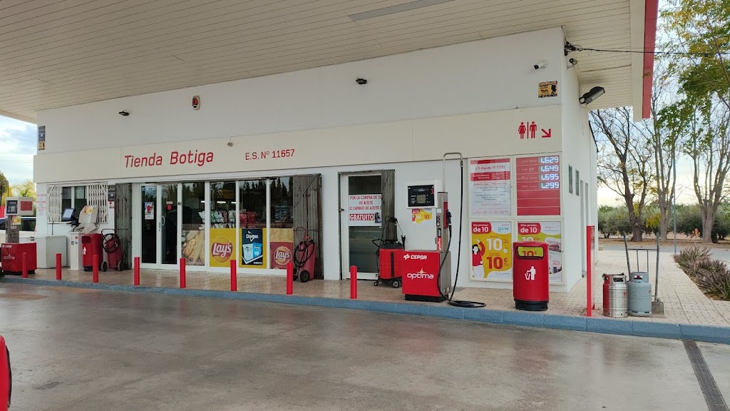 Estacion de servicio Cepsa — Exterior