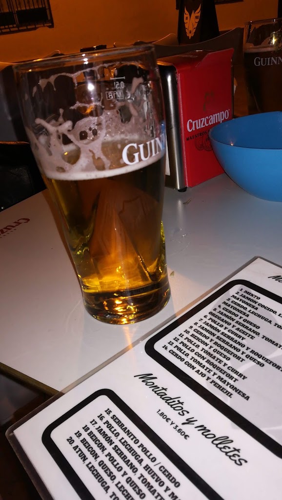 BAR BOLILLA — Carta