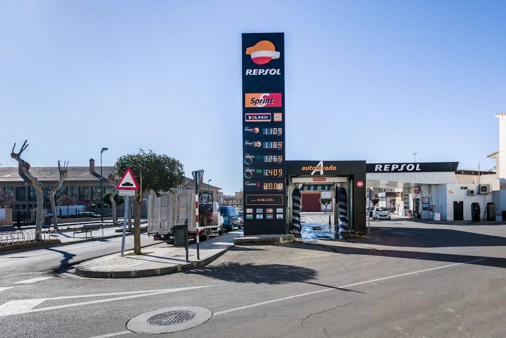 Estaciones de Servicio Serviaragon-Repsol (Ejea de los Caballeros) — Surtidor de combustible