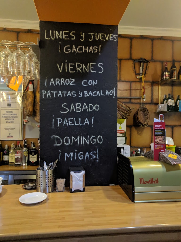 Taberna Fidel — Carta