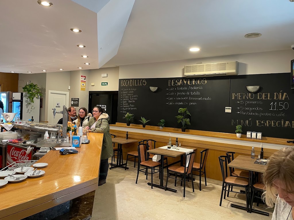 Restaurante europa — Carta