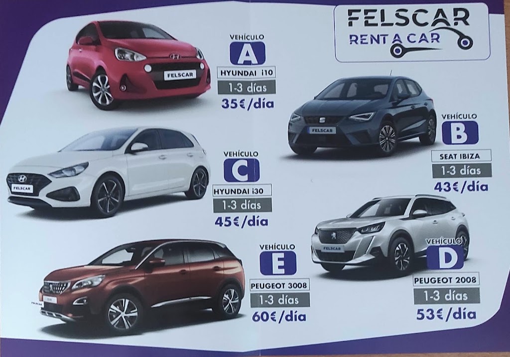 Felscar rent a car — Del propietario