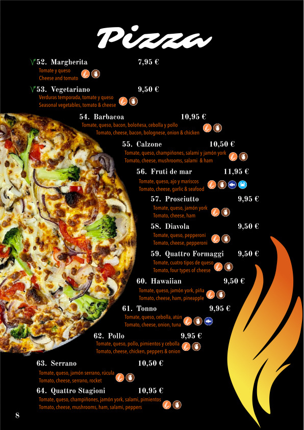 Flame Bar and Restaurant — Del propietario