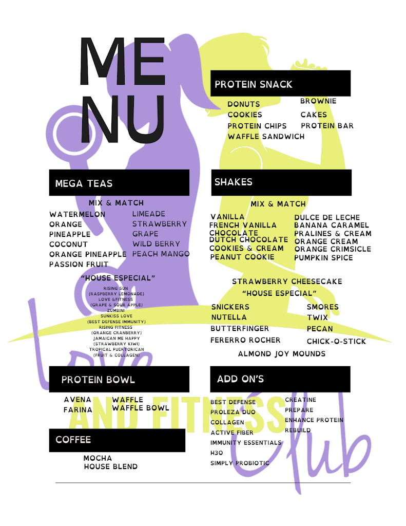  Love and fitness club