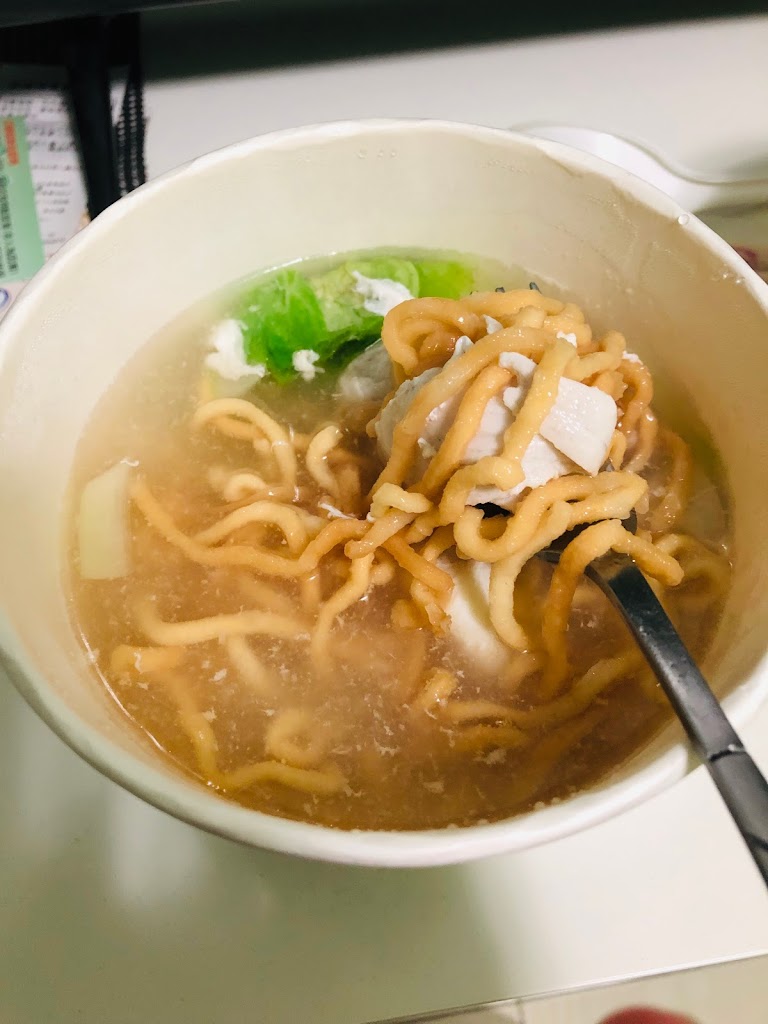 三色海鮮麵疙瘩 的照片