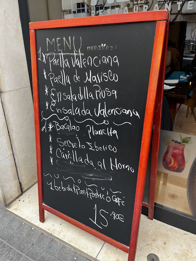 Restaurante Albereda — Carta