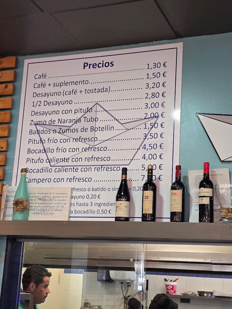 Las Salinas — Carta