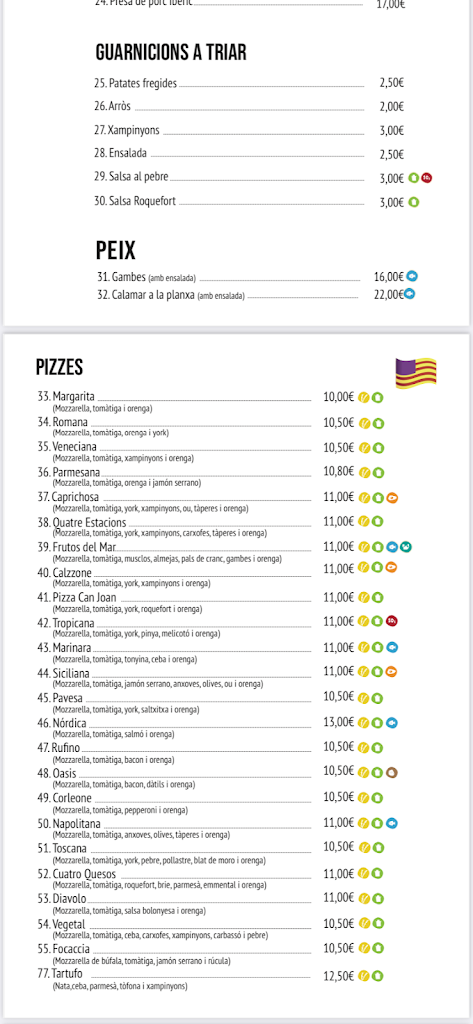 Pizzeria Can Joan — Mas recientes
