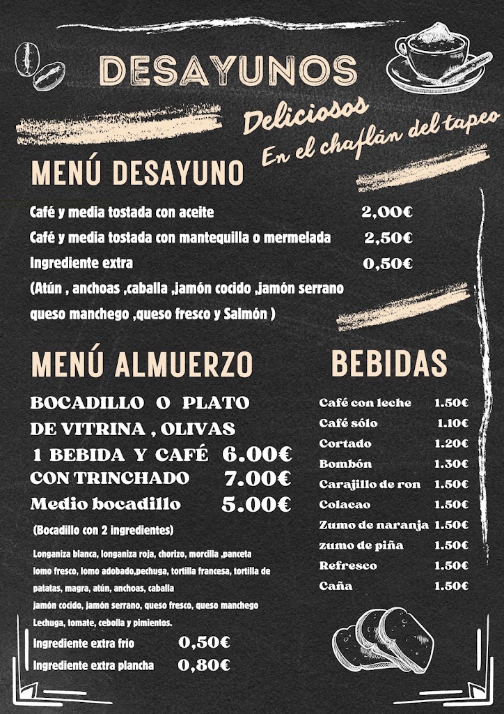 El Chaflan del tapeo — Del propietario